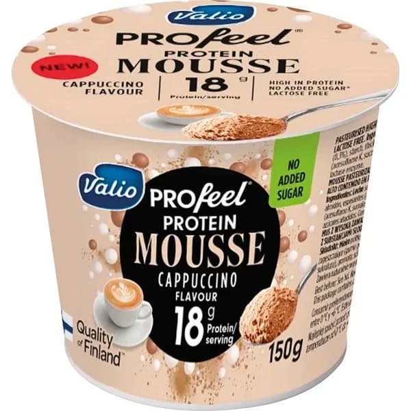 Mousse Proteína 0% Sabor Cappuccino - 0.15 kg - Imagen del producto en Findit