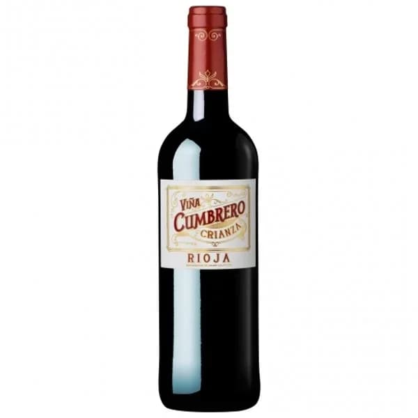 Vino Tinto Crianza Rioja VIÑA CUMBRERO, botella 75 cl - 1 ud - Imagen del producto en Findit