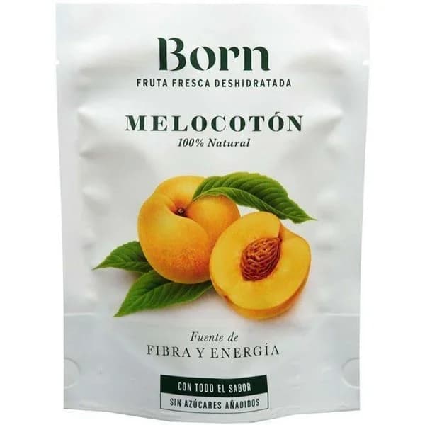 Melocotón deshidratado BORN, bolsa 40 g - 0.04 kg - Imagen del producto en Findit
