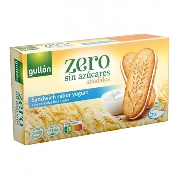 Galleta sandwich yogurt sin azúcares ZERO, caja 220 g - 0.22 kg - Imagen del producto en Findit
