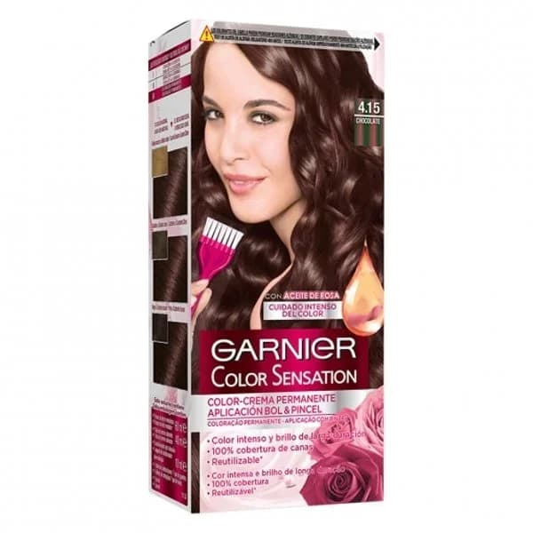 Coloración Permanente nº 4,15 Chocolate Garnier Color Sensation 1 ud. - 1 ud - Imagen del producto en Findit