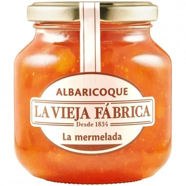 Mermelada de albaricoque La Vieja Fábrica sin gluten 350 g. - 0.35 kg - Imagen del producto en Findit