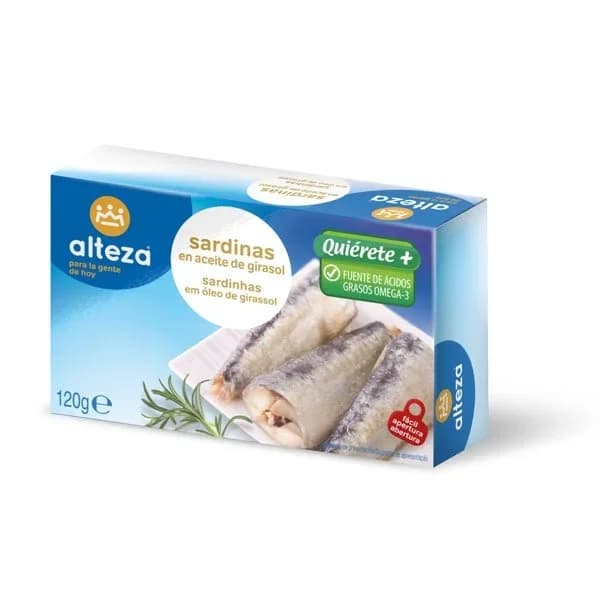 Sardina en Aceite Vegetal 120G - 0.12 kg - Imagen del producto en Findit