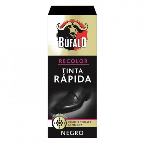 Tinta rápida negra para calzado BÚFALO, frasco 1 ud - 0.03 l - Imagen del producto en Findit