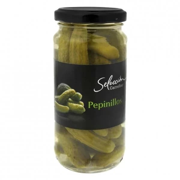 Pepinillos Carrefour Selección 110 g. - 0.11 kg - Imagen del producto en Findit
