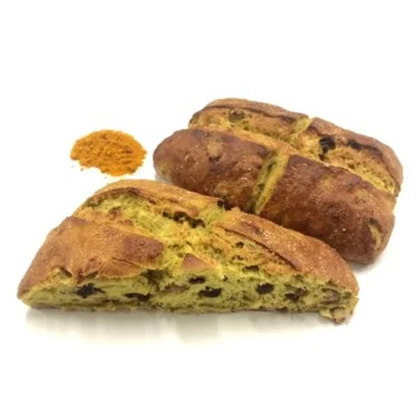Pan de kurkuma con pasas 300 g - 1 ud - Imagen del producto en Findit