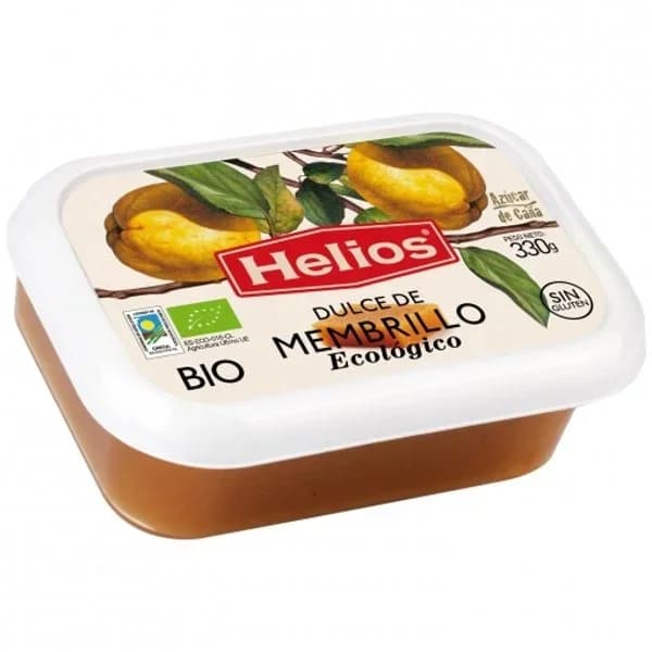 Dulce de membrillo ecológico Helios sin gluten 330 g. - 0.33 kg - Imagen del producto en Findit