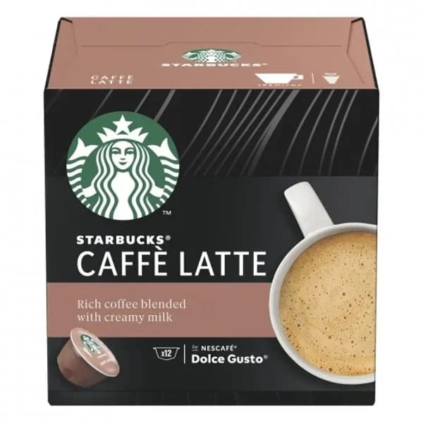 Café latte dolce gusto 12 cápsulas - 12 ud - Imagen del producto en Findit