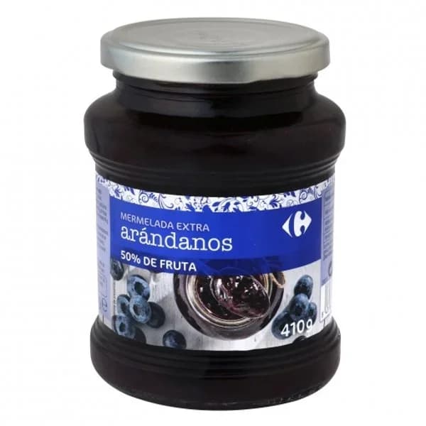 Mermelada de arándano categoría extra Carrefour 410 g. - 0.41 kg - Imagen del producto en Findit
