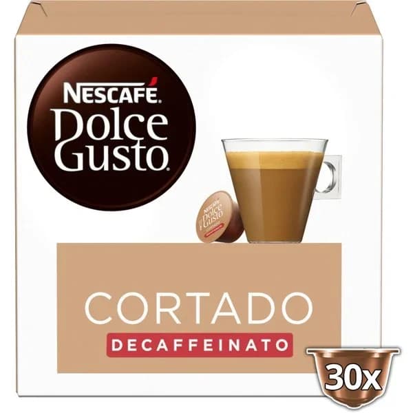 Café Cápsulas Cortado Descafeinado 30UD - 1 ud - Imagen del producto en Findit