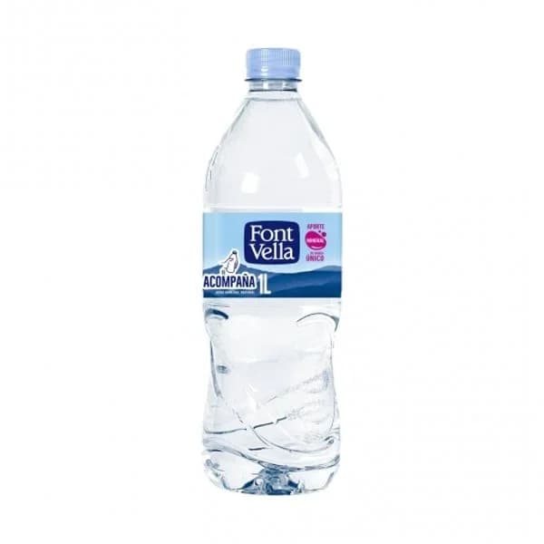 Agua Mineral Natural Botella - 1 l - Imagen del producto en Findit