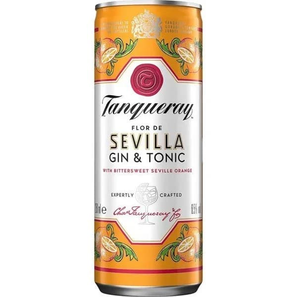 Gin Sevilla Gin&Ton TANQUERAY, lata 25 cl - 0.25 l - Imagen del producto en Findit