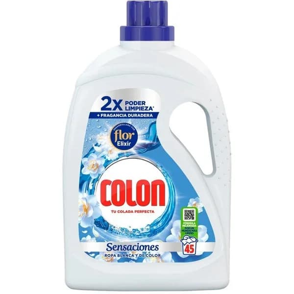 Detergente líquido Sensaciones Azul Colon 45 lavados. - 45.45 ud - Imagen del producto en Findit