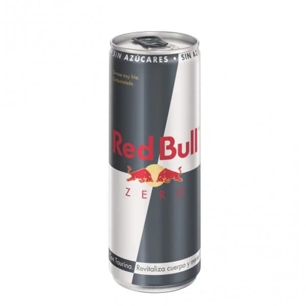Bebida energética sin azúcar RED BULL Zero, lata 25 cl - 0.25 ud - Imagen del producto en Findit
