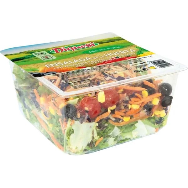 Ensalada del Huerto (Base Vegetal, Tomate, Maiz, Z - 0.4 ud - Imagen del producto en Findit