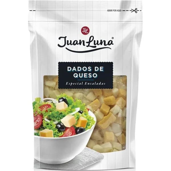 Dados Ensaladas Edam,Gouda y Cheddar - 0.1 kg - Imagen del producto en Findit