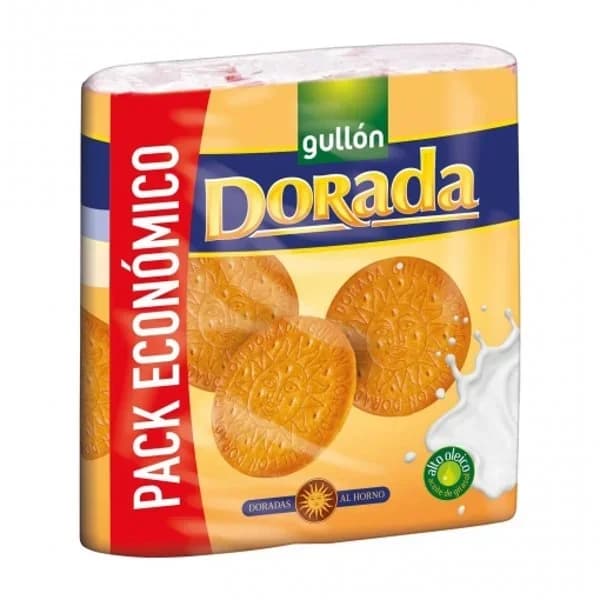 Galletas María dorada Gullón pack de 3 unidades de 200 g. - 0.6 kg - Imagen del producto en Findit