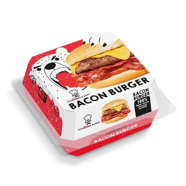 Hamburguesa con bacon Al Punto Dia bandeja 220 g - 0.22 ud - Imagen del producto en Findit