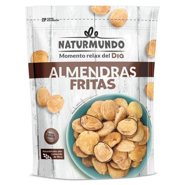Almendras fritas saladas Naturmundo de Dia bolsa 200 g - 0.2 ud - Imagen del producto en Findit