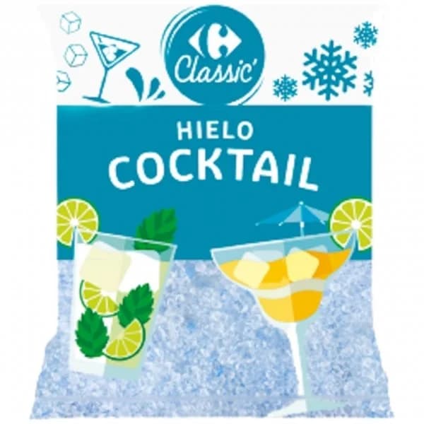 Hielo cocktail Carrefour 2 kg. - 2 kg - Imagen del producto en Findit