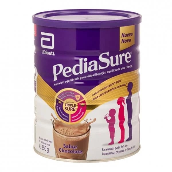 Complemento Alimenticio desde 12 meses sabor chocolate Pediasure 850gr - 0.85 kg - Imagen del producto en Findit