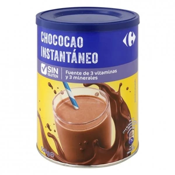Cacao instantáneo Chococao Carrefour sin gluten 500 g. - 0.5 kg - Imagen del producto en Findit