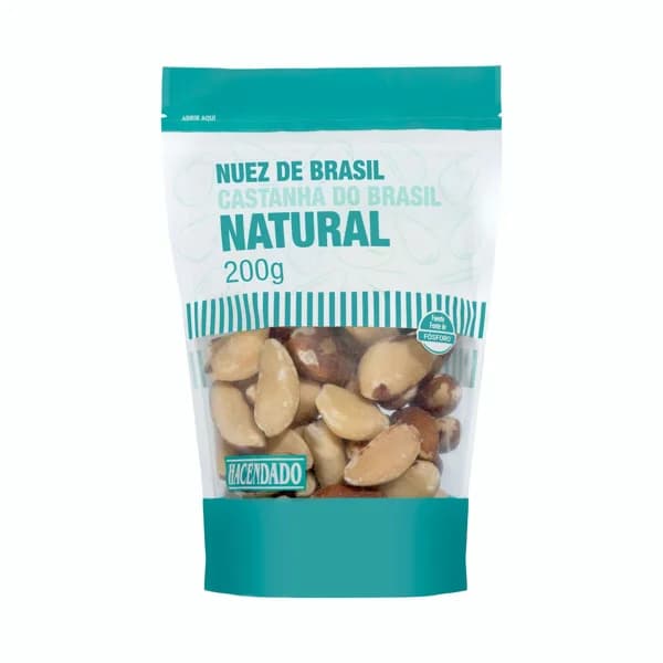 Nuez de Brasil natural Hacendado - 0.2 kg - Imagen del producto en Findit