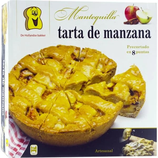 Tarta Manzana Artesanal Congelada - 1.1 kg - Imagen del producto en Findit
