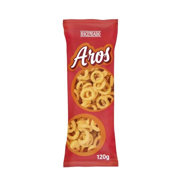 Aros de maíz Hacendado - 0.12 kg - Imagen del producto en Findit