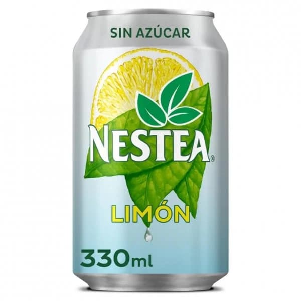 Refresco de té al limón sin azúcar NESTEA, lata 33 cl - 0.33 ud - Imagen del producto en Findit