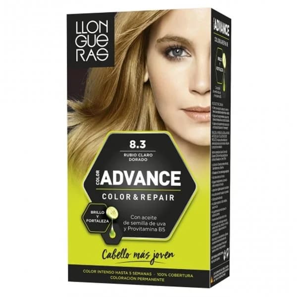 Tinte cabello rubio claro dorado 8,3 - 1 ud - Imagen del producto en Findit