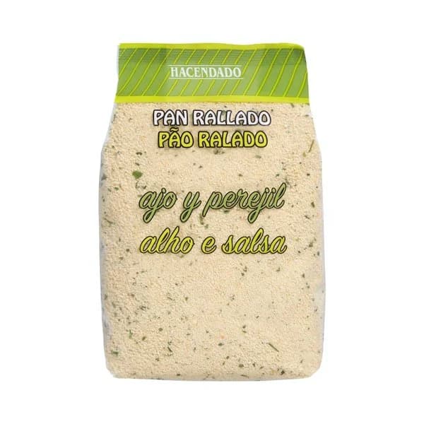 Pan rallado con ajo y perejil Hacendado - 0.5 kg - Imagen del producto en Findit