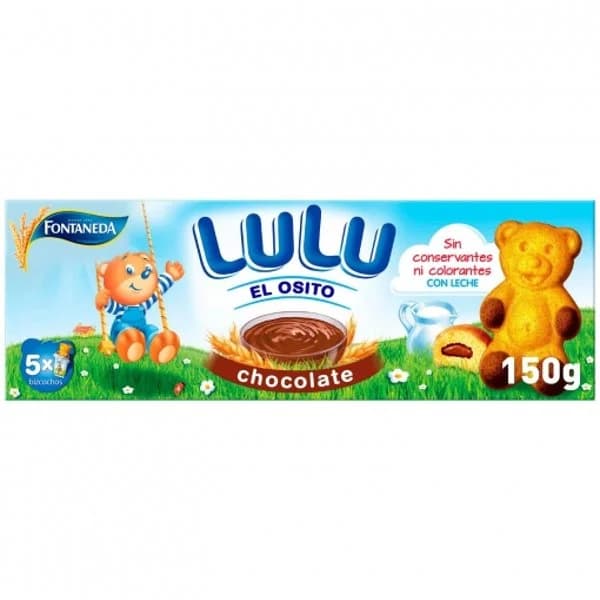 Bizcocho Osito Lulu Chocolate 150G - 0.15 kg - Imagen del producto en Findit