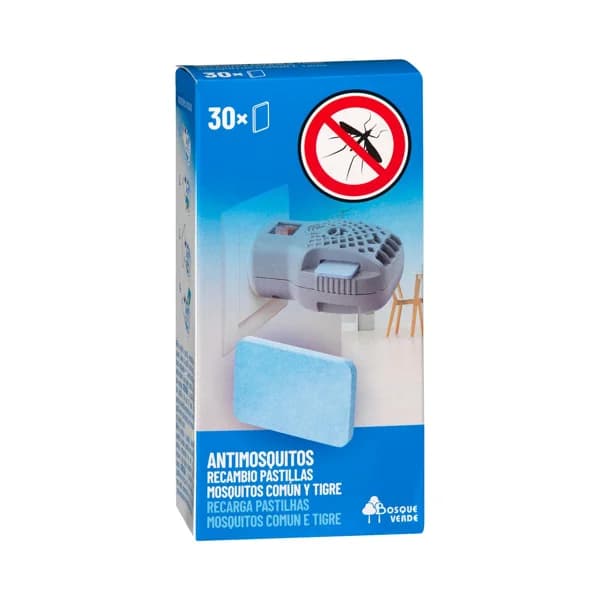 Insecticida antimosquitos eléctrico recambio pastillas - 29.81 ud - Imagen del producto en Findit