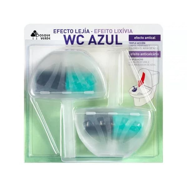 Colgador WC Azul limpieza activa Bosque Verde - 0.08 kg - Imagen del producto en Findit
