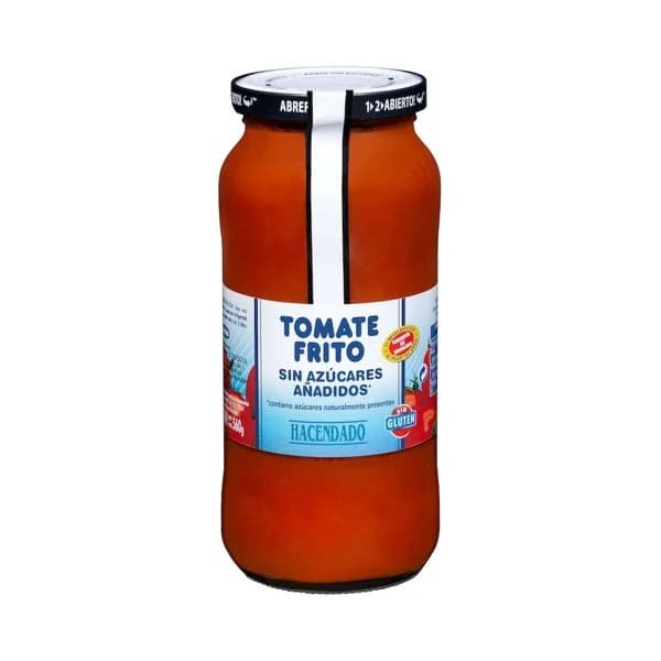 Tomate frito sin azúcares añadidos Hacendado - 0.56 kg - Imagen del producto en Findit