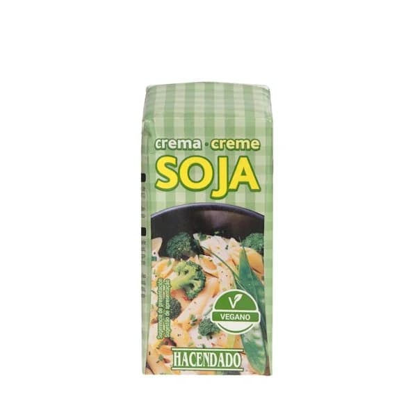 Crema de soja Hacendado - 0.2 l - Imagen del producto en Findit