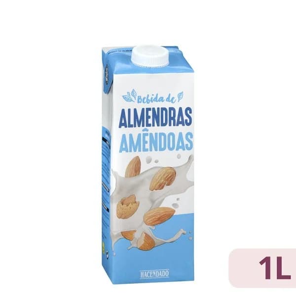 Bebida de almendras Hacendado - 1 l - Imagen del producto en Findit