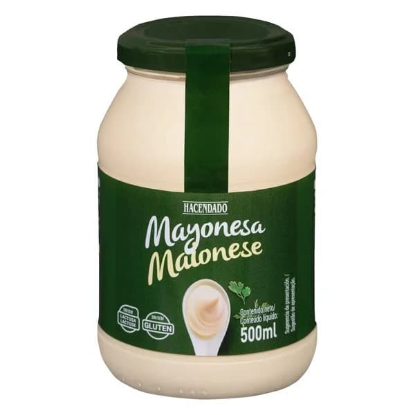 Mayonesa Hacendado - 0.5 l - Imagen del producto en Findit