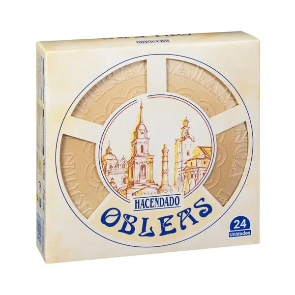Obleas redondas Hacendado - 0.25 kg - Imagen del producto en Findit