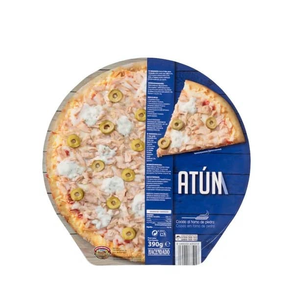Pizza atún Hacendado ultracongelada - 0.39 kg - Imagen del producto en Findit