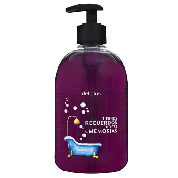 Jabón de manos tiernos recuerdos Deliplus - 0.5 l - Imagen del producto en Findit