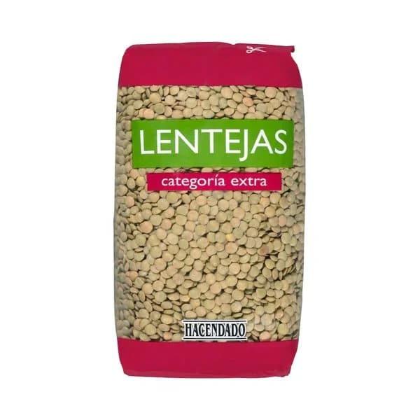 Lenteja Hacendado - 1 kg - Imagen del producto en Findit