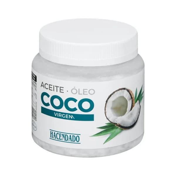 Aceite de coco virgen Hacendado - 0.45 l - Imagen del producto en Findit