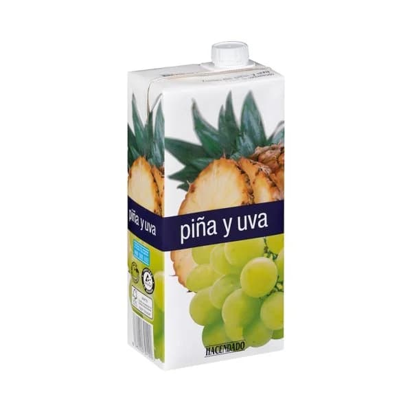 Zumo de piña y uva Hacendado - 1 l - Imagen del producto en Findit
