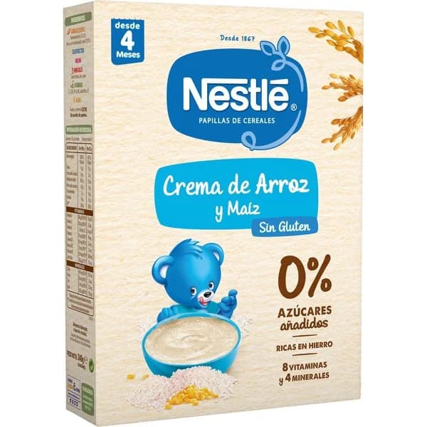 Crema de Arroz sin Gluten - 0.18 ud - Imagen del producto en Findit