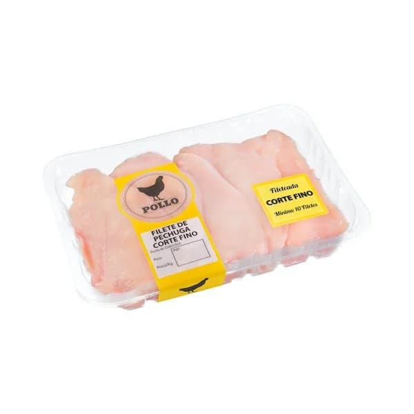 Filetes pechuga de pollo corte fino - 0.5 kg - Imagen del producto en Findit