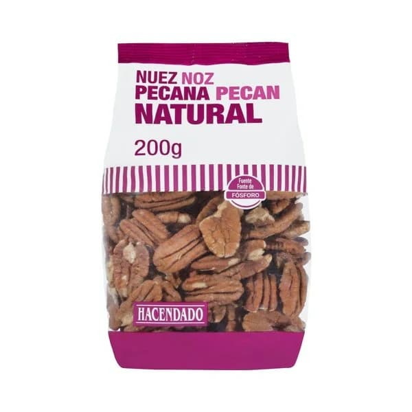 Nuez Pecana natural Hacendado pelada - 0.2 kg - Imagen del producto en Findit