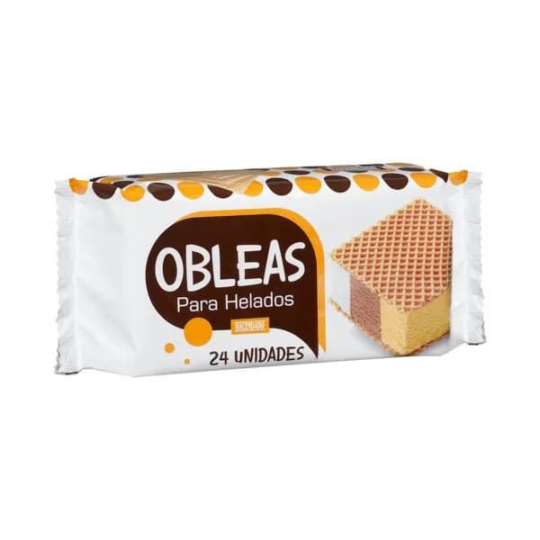 Obleas para helado Hacendado - 0.05 kg - Imagen del producto en Findit