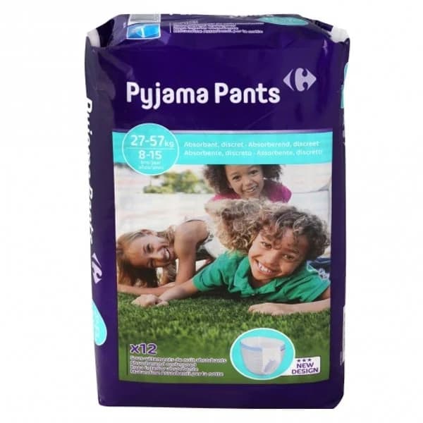 Pants noche Carrefour Kids Talla 8-15 años (27-57 Kg) 12 ud. - 12.05 ud - Imagen del producto en Findit